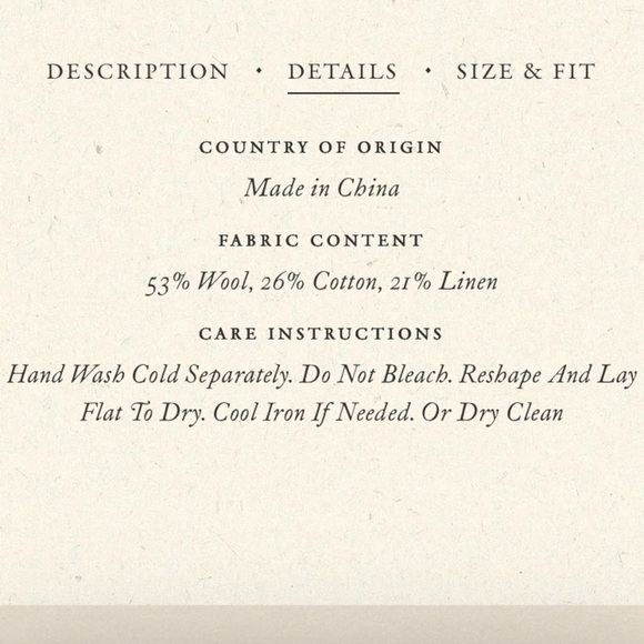 NWT Doen Gillian Fisherman Cable Knit Wool Cotton Roll Turtleneck Sweater Ivory - Picture 9 of 10